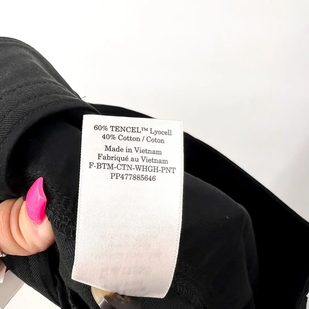 Everlane Womens The Way-High Drape Pant Size 8 Black 31